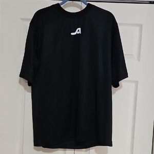 Chase Authentics Black Short Sleeve Logo Tee